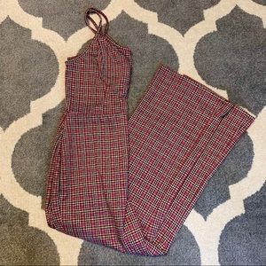 🔴 Wild Fable Plaid Jumpsuit NWT
